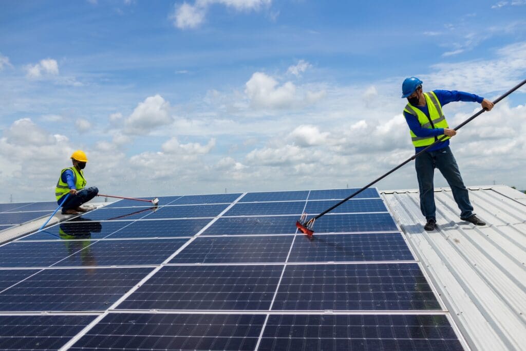 Boosting Solar Panel Efficiency: The Importance of Professional Cleaning Services 1 Solar Panel